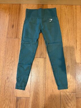 Gymshark Teal High-Waisted Seamless Leggings